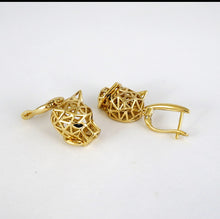 Load image into Gallery viewer, Argollas de pantera
