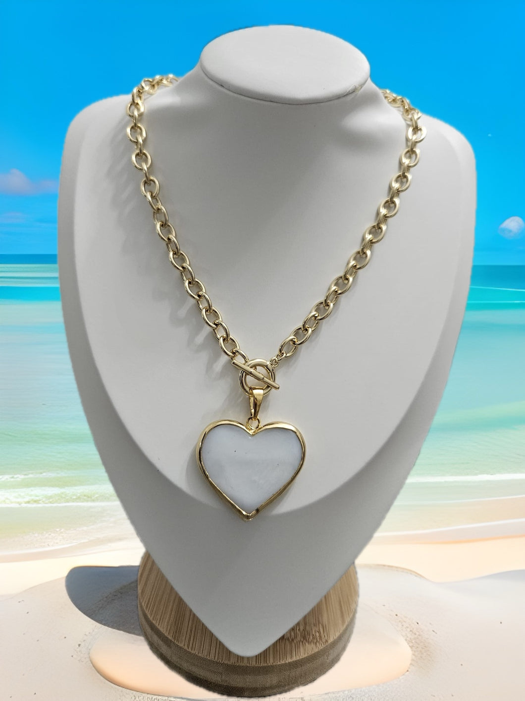 Corazon cristal murano