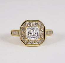 Load image into Gallery viewer, Anillo piedra blanca

