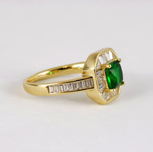 Load image into Gallery viewer, Anillo piedra verde
