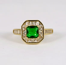 Load image into Gallery viewer, Anillo piedra verde
