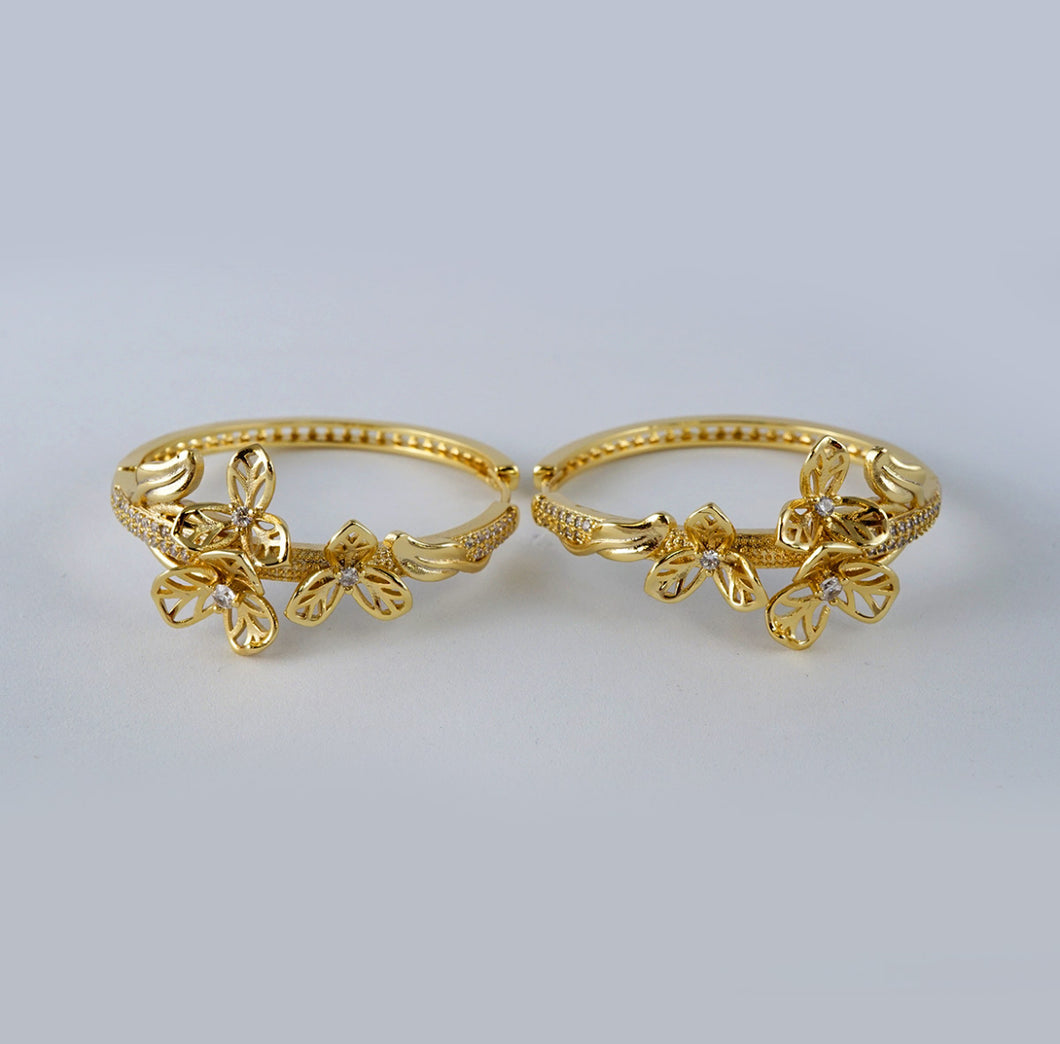 Argollas de flores
