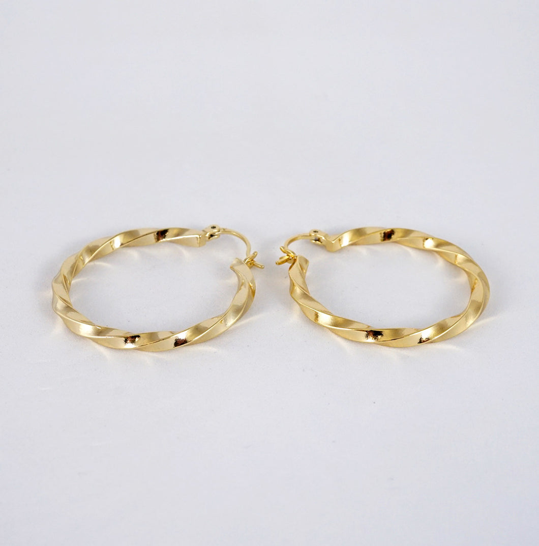 Argollas torcidas