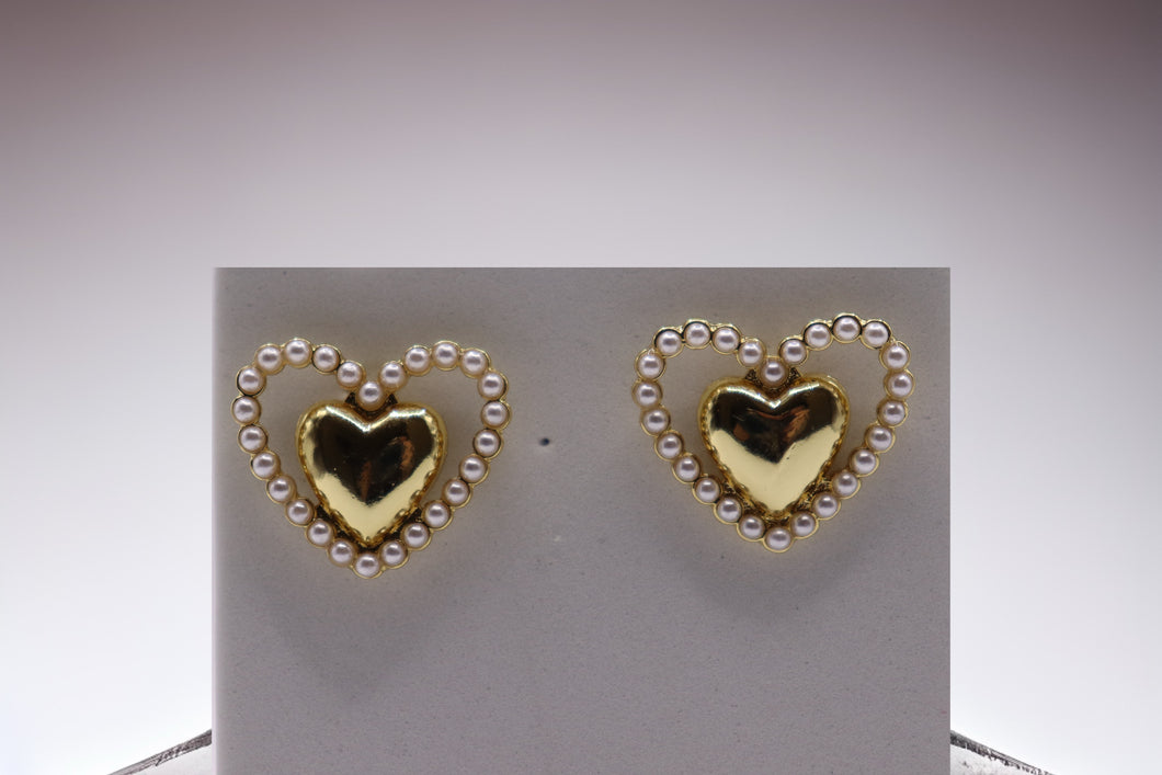 Heart shaped earrings