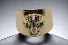 Load image into Gallery viewer, Anillo de pantera abierto
